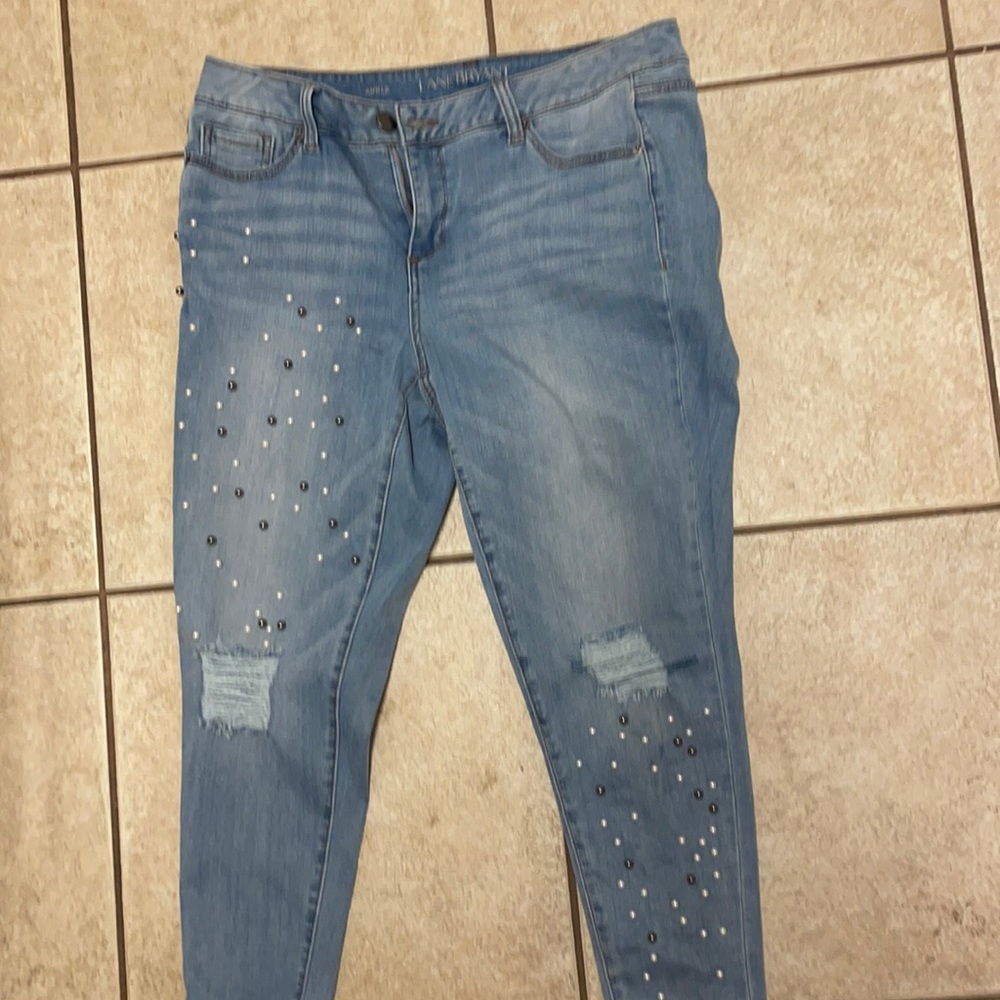 Lane Bryant sz 16p crip jeans